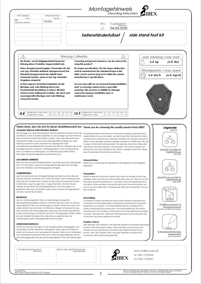 IBEX 10006886 User guide