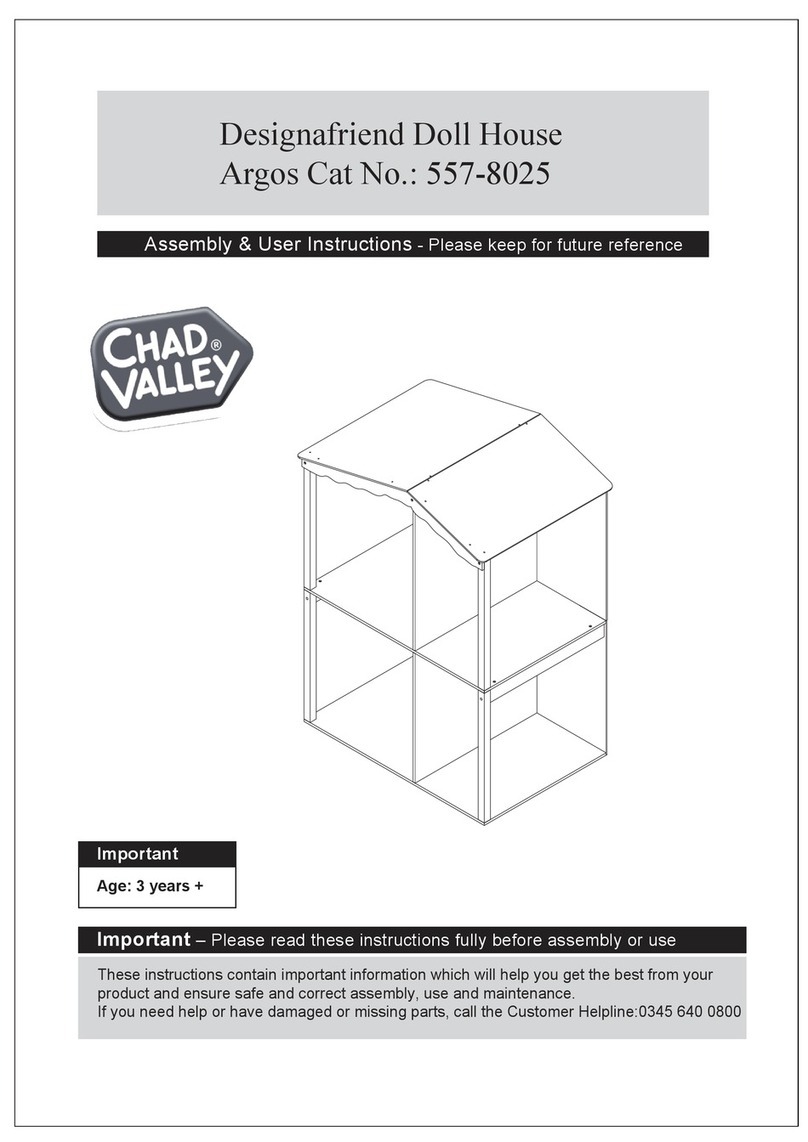 Chad Valley 557-8025 Assembly & user instructions