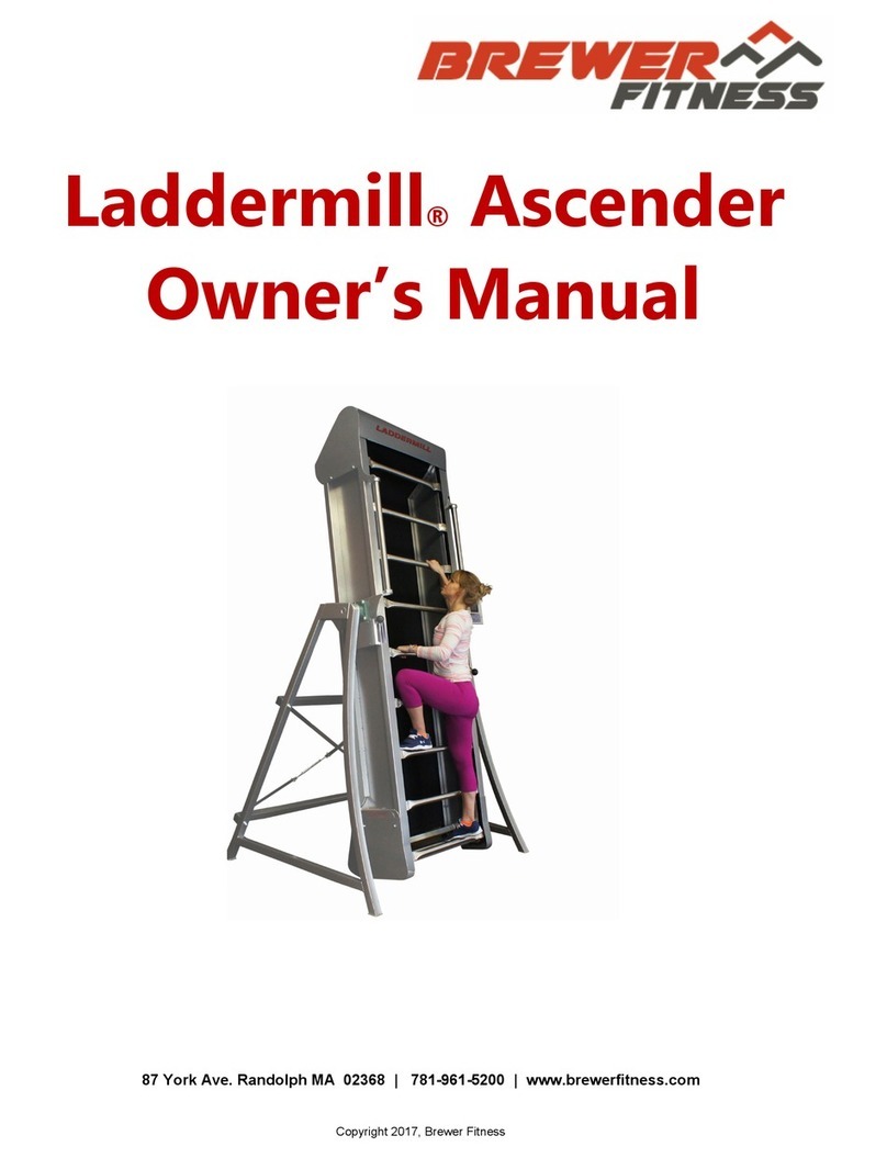 Brewer Fitness Laddermill Ascender owner's manual