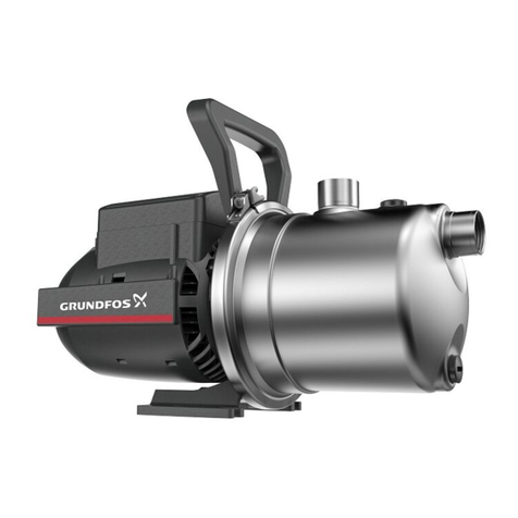 Grundfos JP PS Series Service instructions