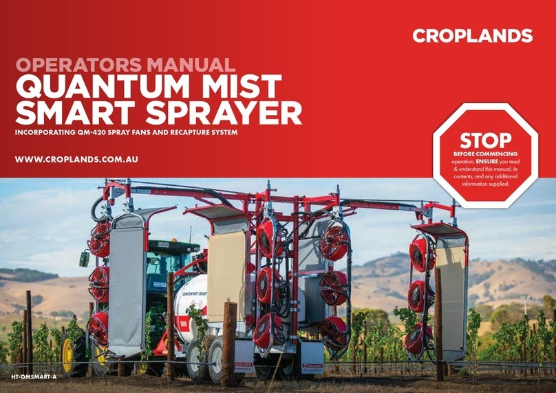 Croplands Quantum Mist Smart Spray QM-420 Operator's manual