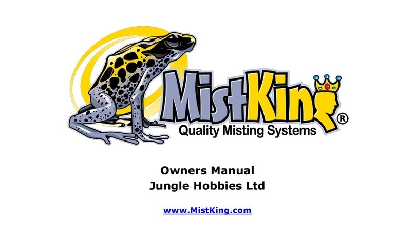JUNGLE HOBBIES MistKing owner's manual