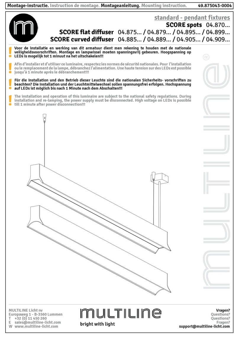 MULTILINE 04.870 Series User manual MULTILINE 04.870 Series User manual