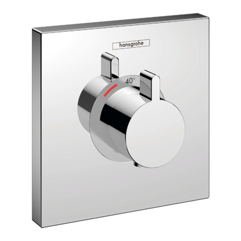 Hans Grohe ShowerSelect 15734 Series Instructions for use/assembly instructions
