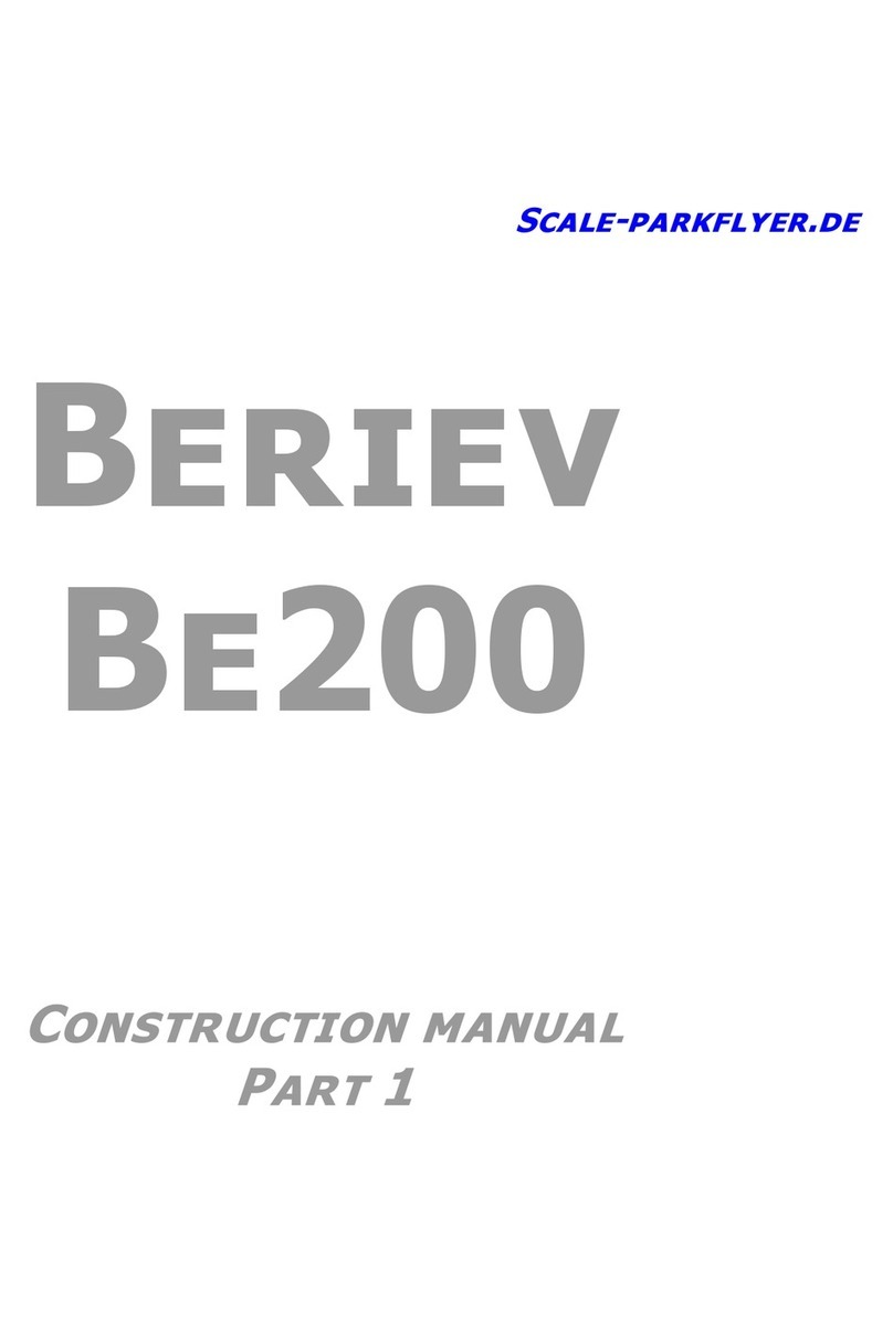 SCALE-PARKFLYER Beriev Be200 Construction manual