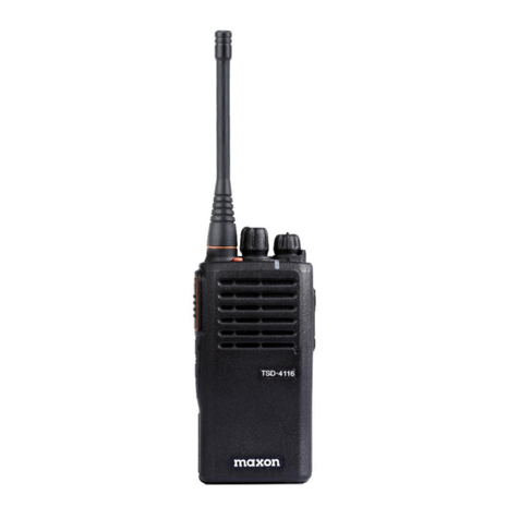 Maxon TSD-4000 Series User manual