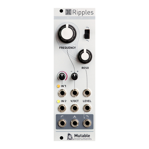 Mutable Instruments Ripples User manual