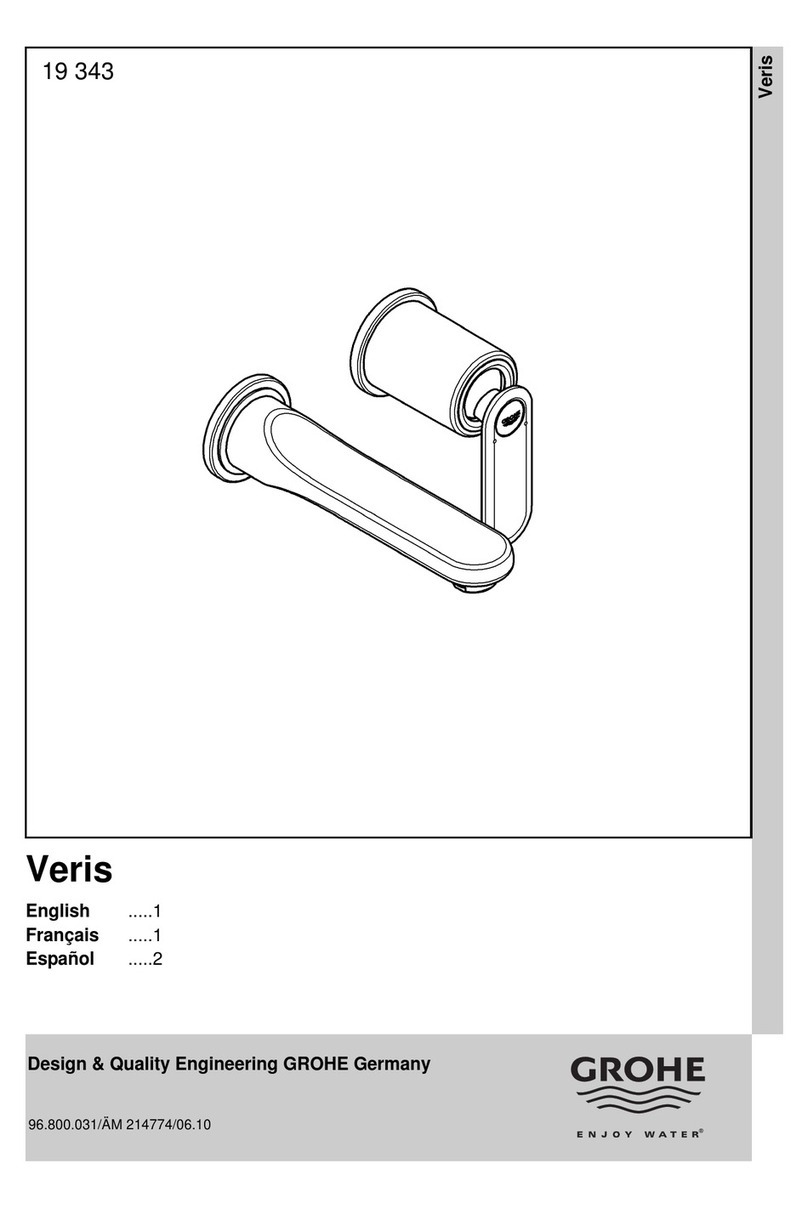 Grohe Veris 19 343 manual