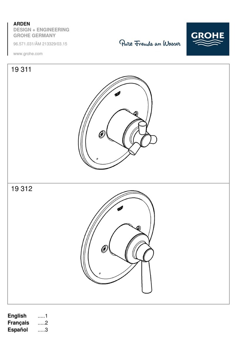 Grohe ARDEN 19 311 User manual