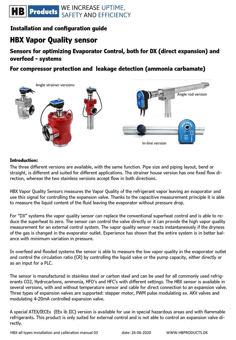 HB Products HBX Installation and configuration guide