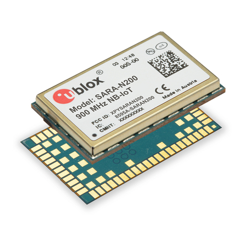 Ublox SARA-N2 Series Quick setup guide