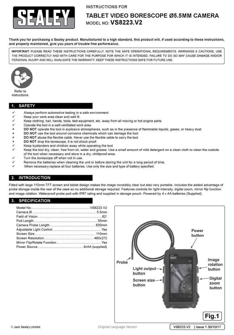 Sealey VS8223.V2 User manual