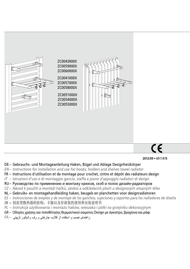 Duschmeister ZC0043000X Instructions for installation and use