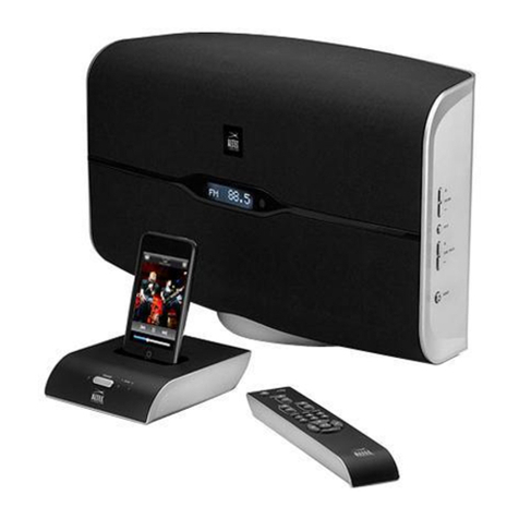 Altec Lansing M812 Operating and installation instructions