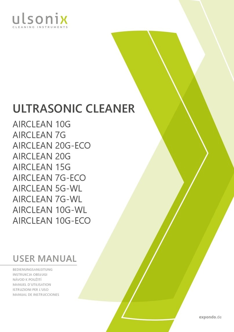 ulsonix AIRCLEAN 10G user manual