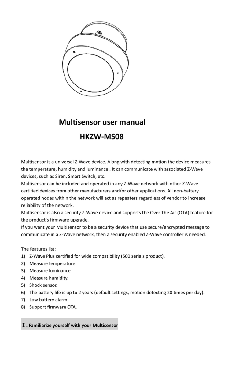 Hank HKZW-MS08 user manual