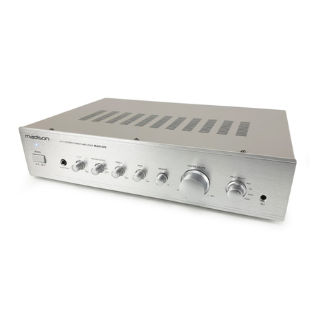 Madison MAD1305 Series instruction manual