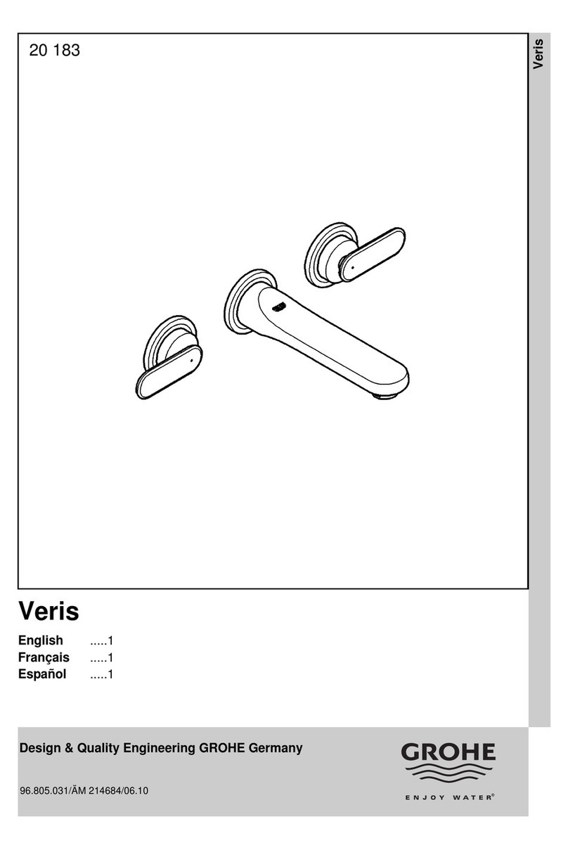 Grohe Veris 20 183 manual