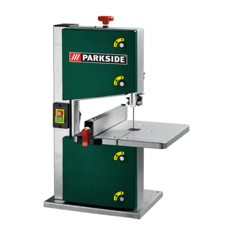 Parkside PBS 350 A1 Operating and safety instructions