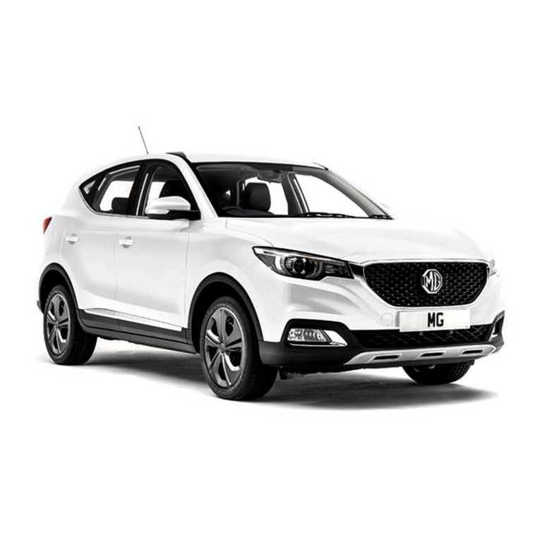 MG ZS Owner's handbook