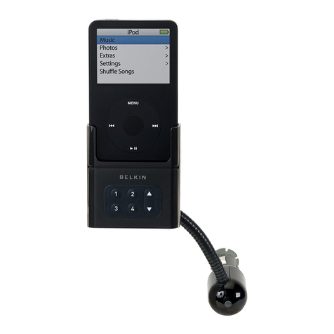 Belkin TuneBase F8Z049 quick start guide