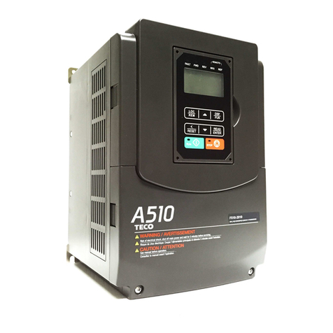 TECO-Westinghouse A510 quick start guide