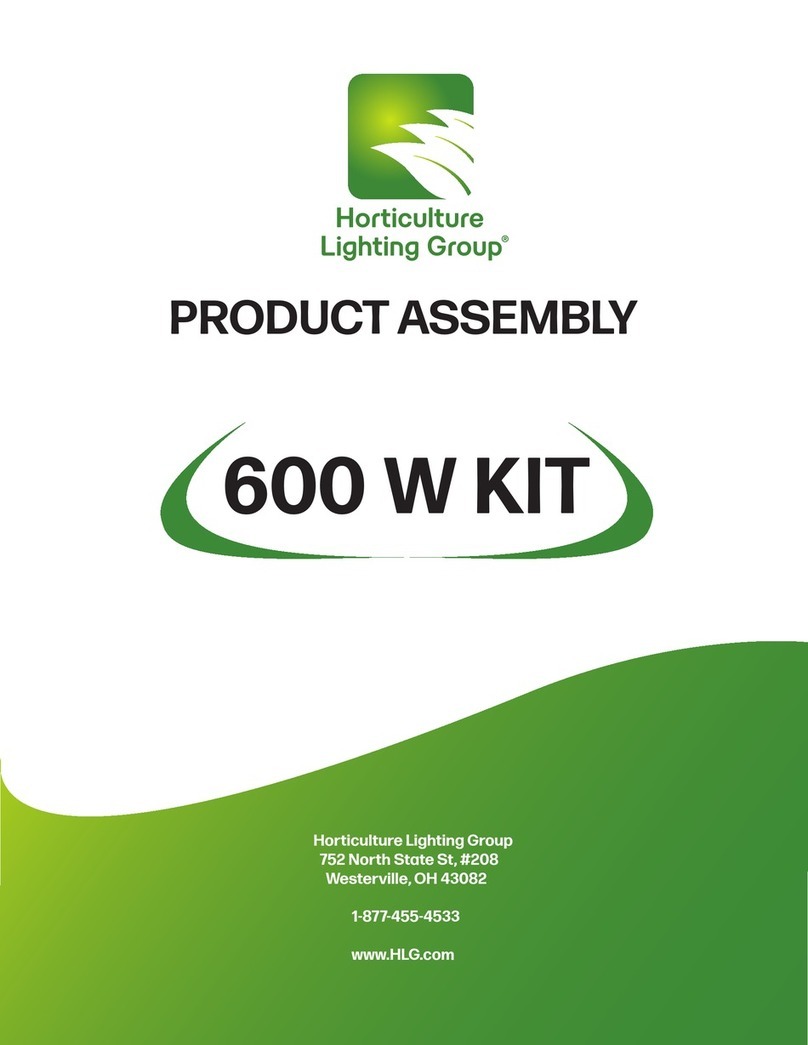 Horticulture Lighting Group 600 W Product Assembly