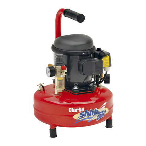 Clarke SHHHAIR 30/9 Operation & maintenance instructions