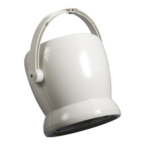 Elta Select Zoo Fan SDF Series Installation and maintenance instructions
