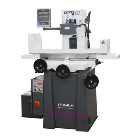 OPTIMUM Maschinen OPTIgrind GT 22 operating manual