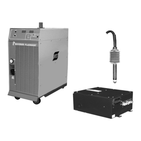 ESAB Precision Plasmarc Installation, operation and maintenance manual