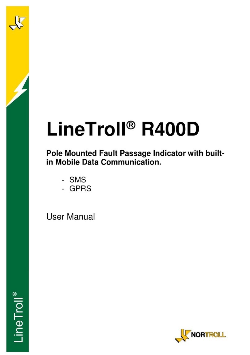 Nortroll LineTrol R400D User manual