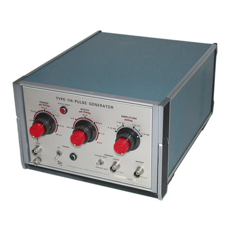 Tektronix 114 User manual