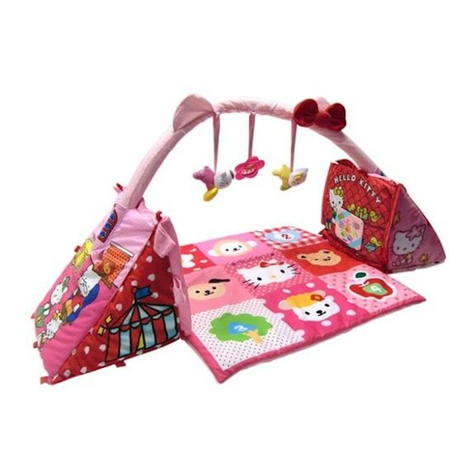 VTech Baby HELLO KITTY 2-in-1 Playmat cube user manual