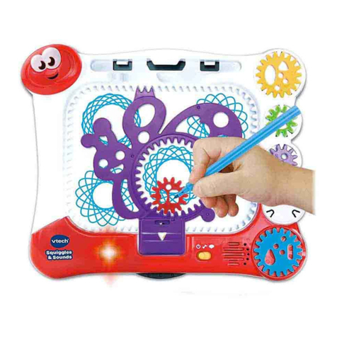 V-tech DIGIART Squiggles & Sounds User manual