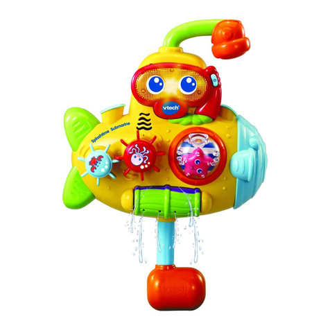 V-tech Splashtime Submarine Assembly Instructions