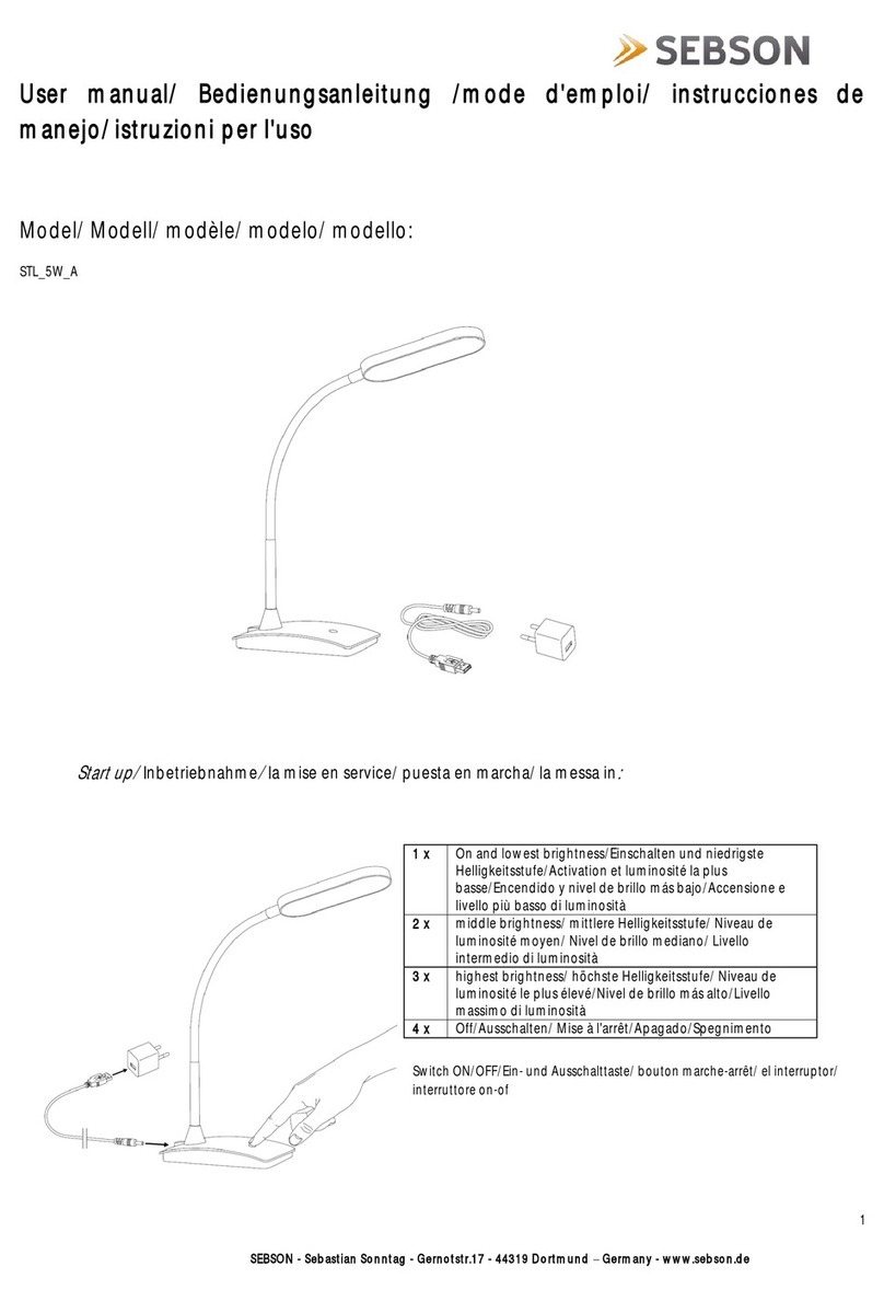 SEBSON STL 5W A user manual