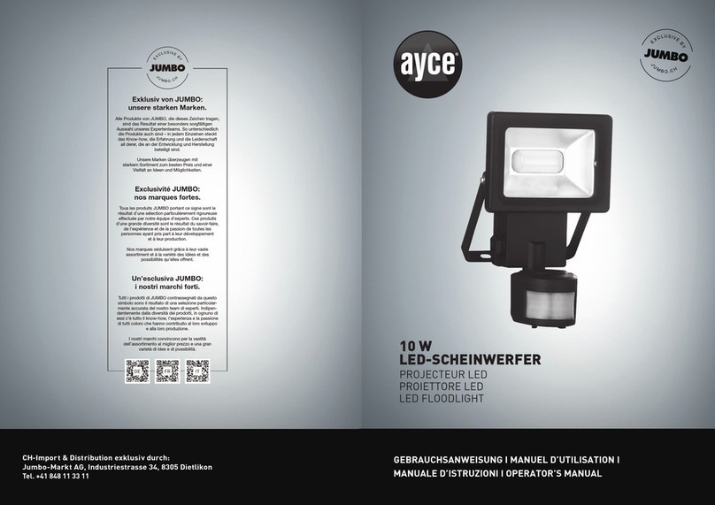 Jumbo ayce 60118-2 Operator's manual