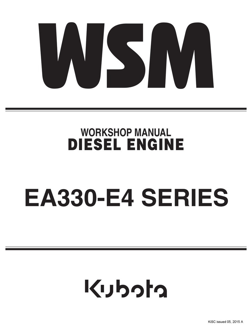 Kubota EA330-E4 Series Instruction manual