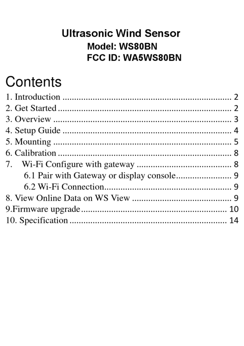 Fine Offset Electronics WS80BN User manual