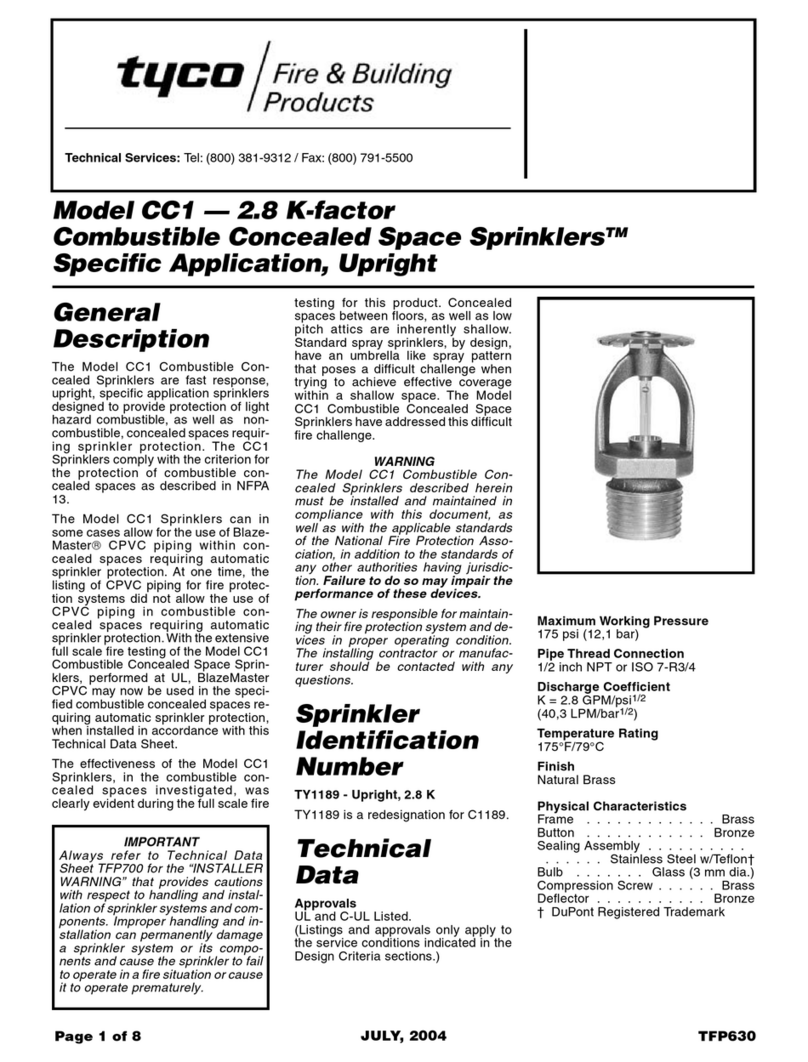 Tyco CC1 User manual