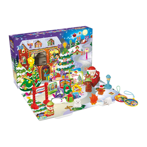 V-tech Toot-Toot Friends Advent Calendar Assembly Instructions