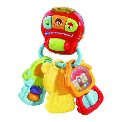 VTech Baby Drive & Discover Baby Keys Assembly Instructions