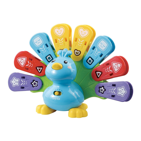 V-tech Feathers & Feelings Peacock Assembly Instructions