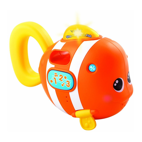 V-tech Sing and Splash Fish User manual