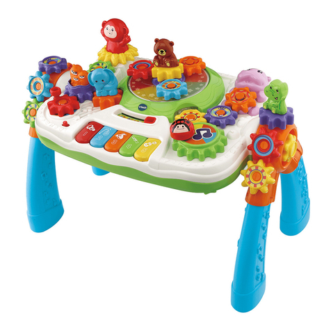 V-tech GearZooz Gear Up & Go Activity Table Assembly Instructions V-tech GearZooz Gear Up & Go Activity Table Assembly Instructions