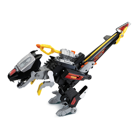 V-tech Switch&Go Dinos Blister the Velociraptor Assembly Instructions