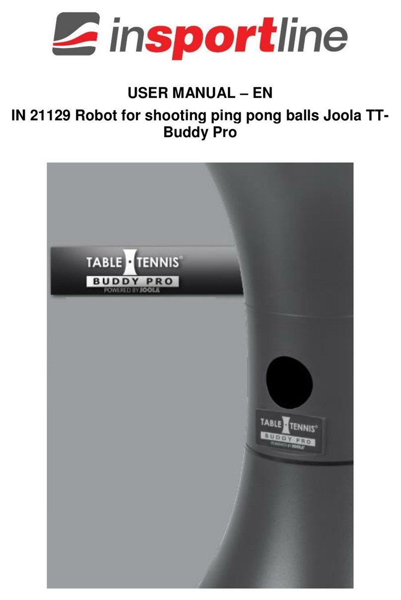 Insportline Joola TT-Buddy Pro User manual