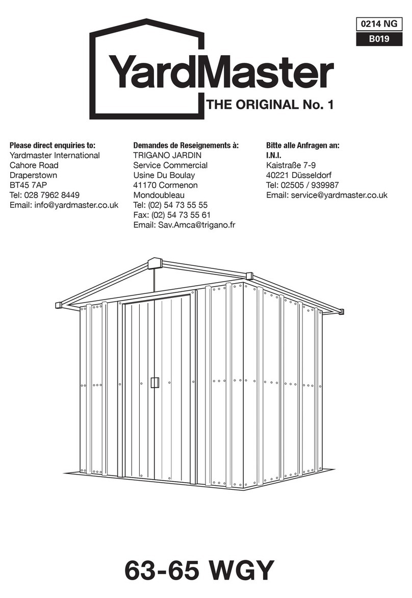 Yardmaster 63 WGY User manual