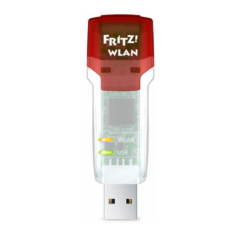 AVM FRITZ!WLAN USB Stick N Quick guide